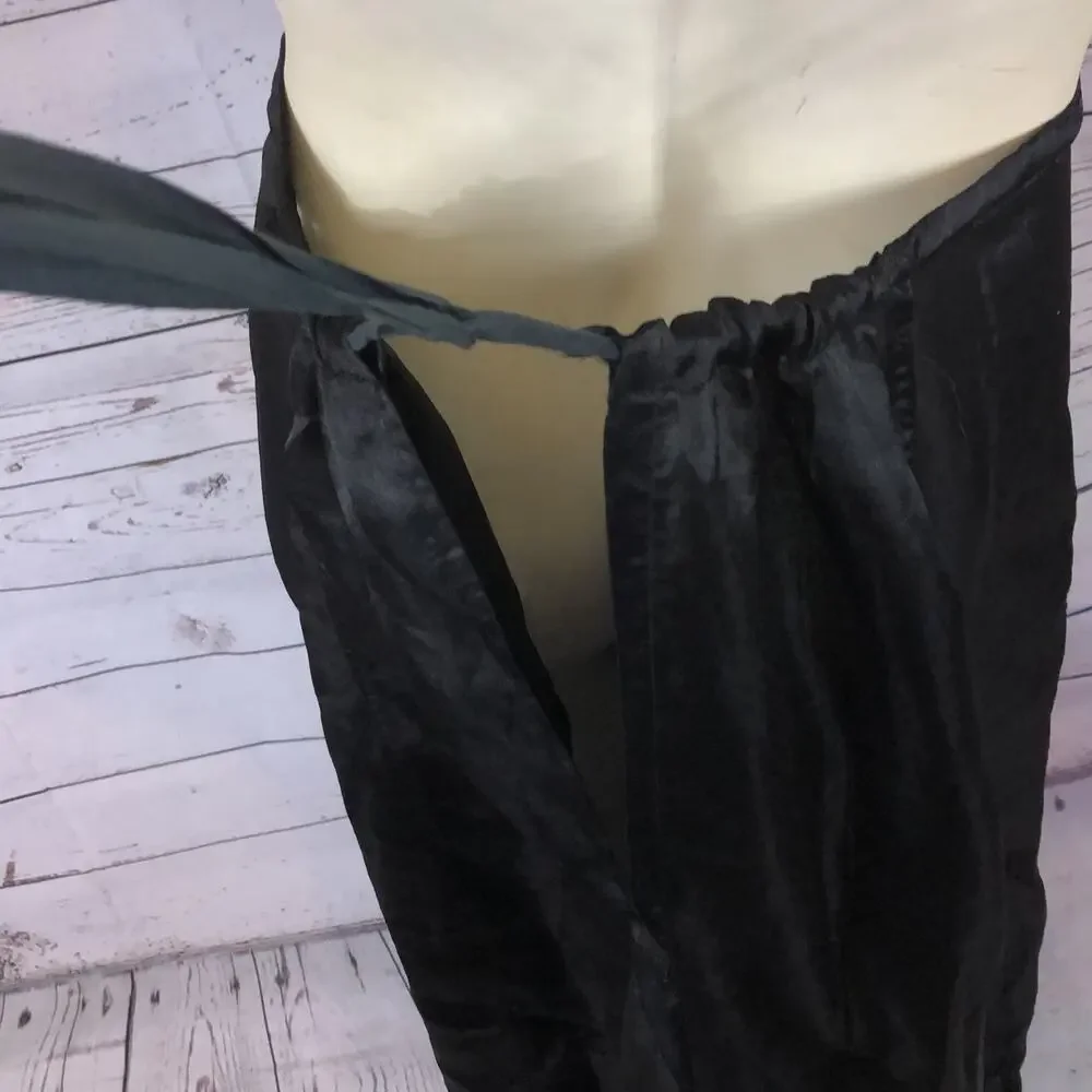 American Vintage black maxi underskirt black with adjustable waist - Picture 10 of 11